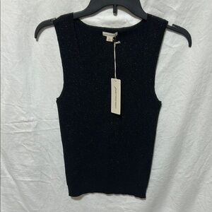 Chic Black Sleeveless Tank Top